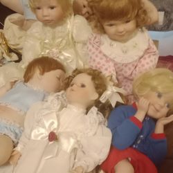  Porcelain Doll Collection