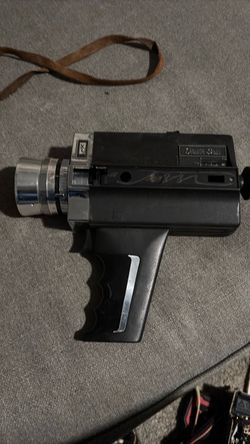Vintage Super 8 Film Camera with Pistol Grip