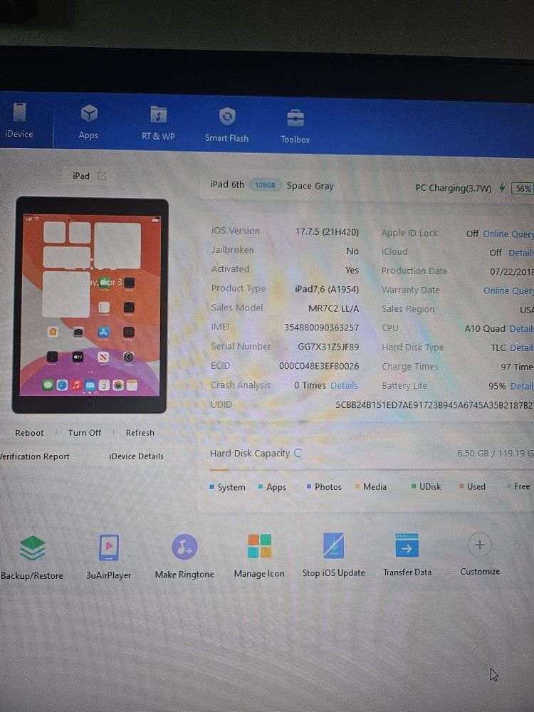 #15 ipad 第6世代 128GB 92% Wi-Fi + Cellular Amazon.com: Apple iPad 9.7in 6th Generation WiFi + Cellular