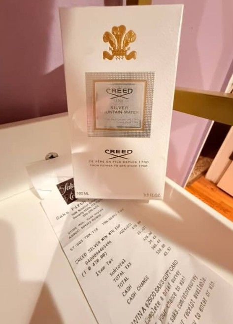 Creed Aventus Silver Mountain Water