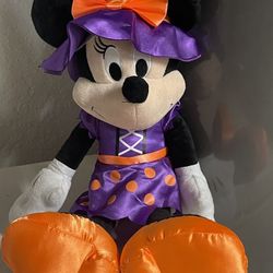 Minnie Mouse Halloween Witch Outfit Polka Dots Satin