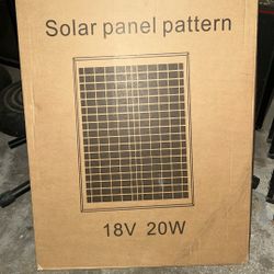 20W 18V Solar Panels
