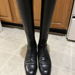 Palisade Tall Riding Boots Ariat Women 8 Black Style: 10036042