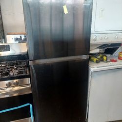 Black S Steel Fridge