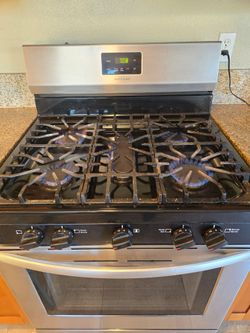 Frigidaire gas range stainless steel