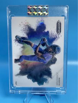 2023 Panini Prizm Draft Picks - Color Blast Quentin Johnston #CB-7 (RC)