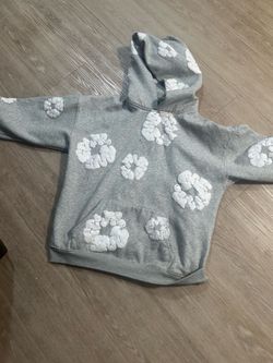 Grey denim tears