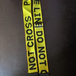 Perri’s Leather Police Line Guitar Strap