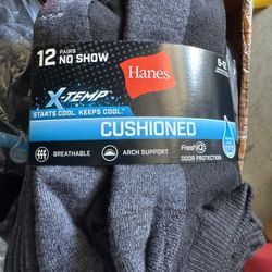 Hanes 12 Pack Crew Socks