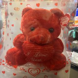 cute red bear