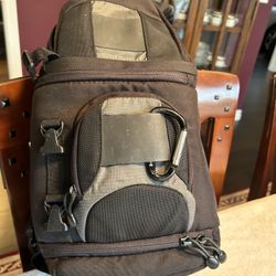 Camera Bag With Compartments For Camera, Battery & Lens