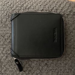All Black Weixie Wallet . Unisex