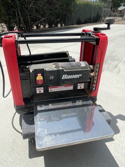 Bauer Benchtop Thickness Planer