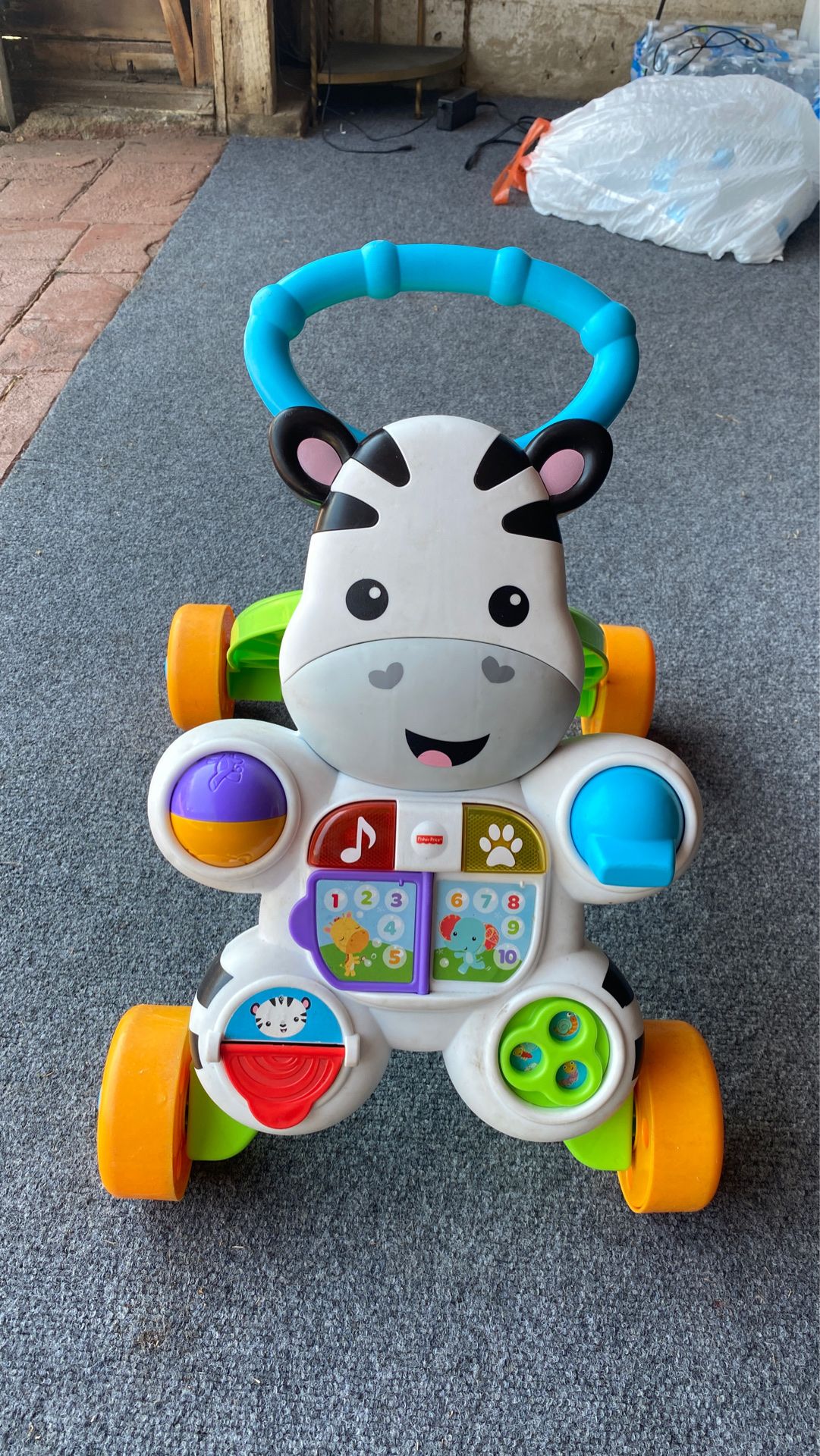 Fisher-Price Learn With Me Zebra Walker