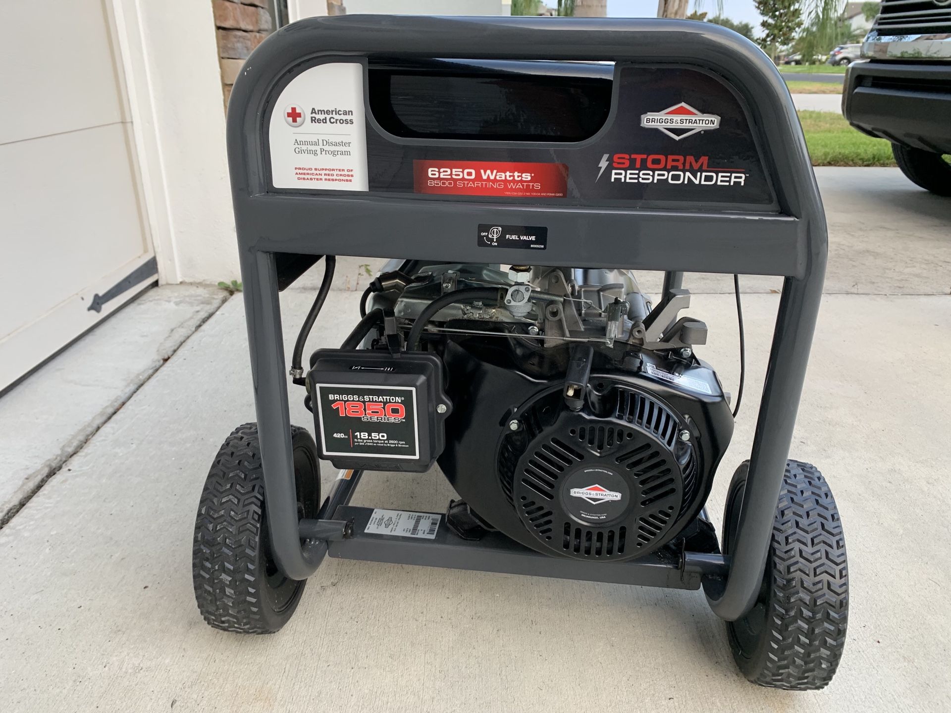Briggs and Stratton Storm Responder Generator 6250 Watt for Sale in