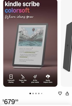 ￼Amazon Kindle scribe color soft 64 g