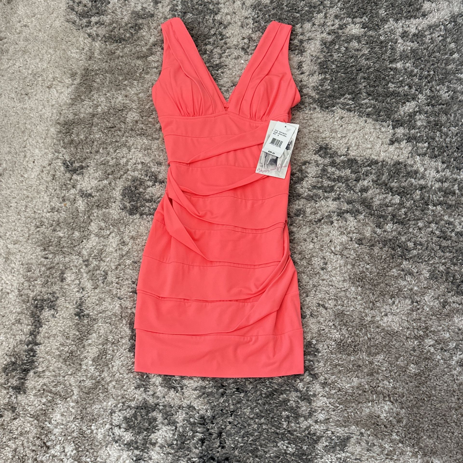 Peach Dress