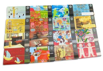 Vintage Starbucks Cards