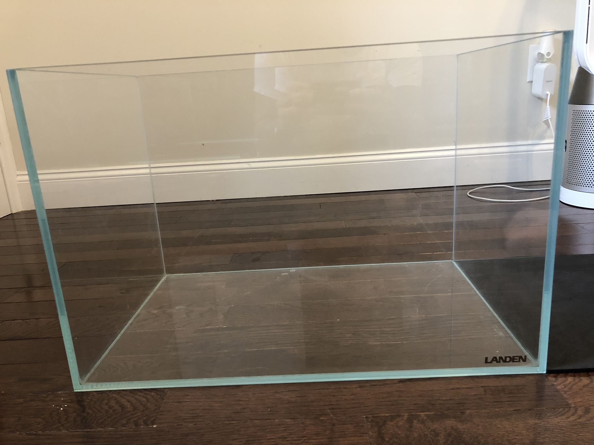 Landen 60P Rimless Tank (60cm) Low Iron Clear