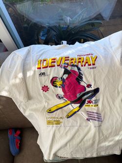 IDEVERRAY Anime Ski Girl Graphic T-Shirt