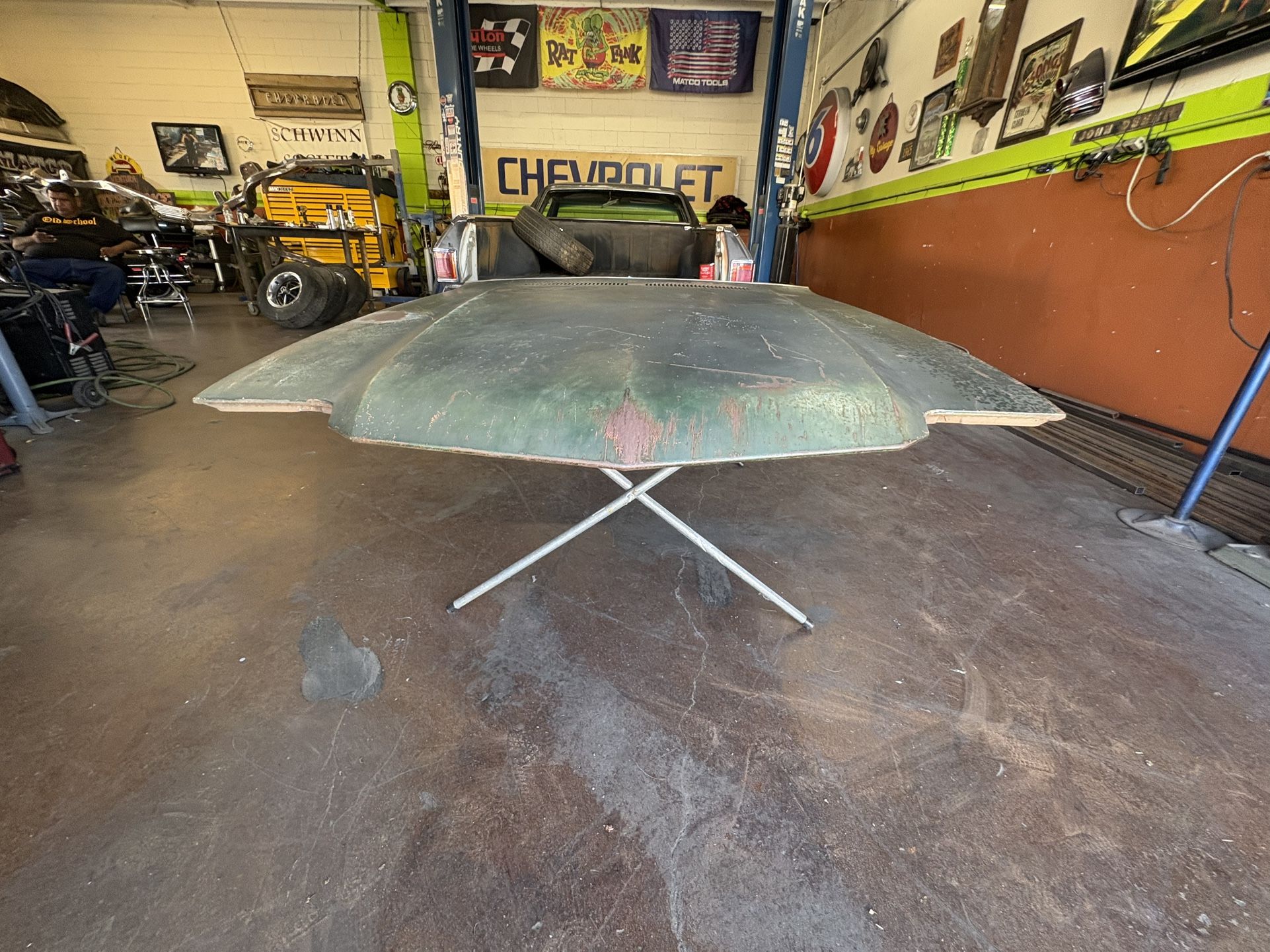 1970-72 El Camino/Chevelle Hood Original