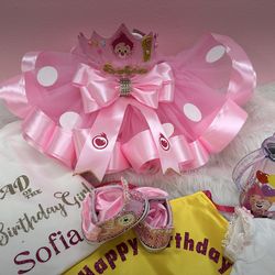 Set de Tutu de Plim plim Rosado