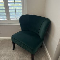 Chair Green Velour