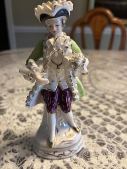 Antique Porcelain English Gentalman
