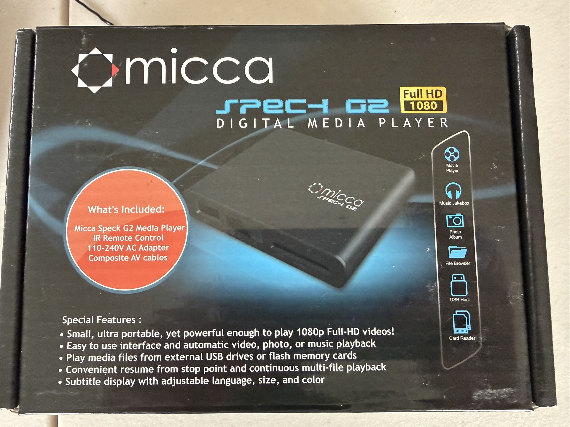 Micca HD Digital Media Player