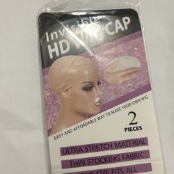 HD Invisible Wig Caps-2 Piece 