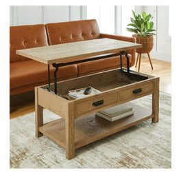 Better Homes Gardens Wheaton Farmhouse Wood Rectangle Lift Top