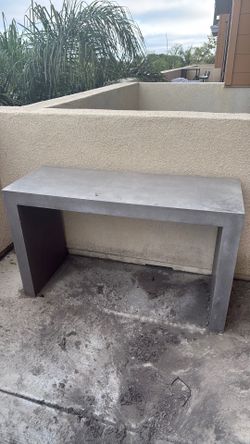 Brand new $1200 Modern Cement Table now $350!