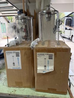 New Kichler pendent lights