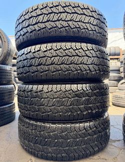 265 70 17 HANKOOK I'm selling this set of tires with 80% life left on all 4