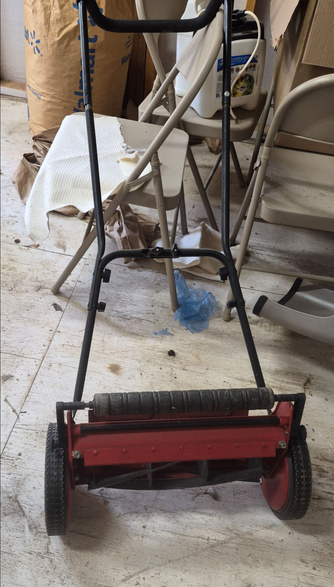 Manual lawn mower