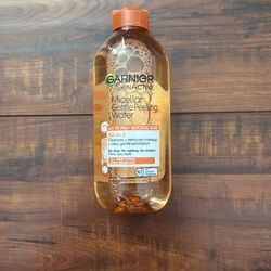 Garnier SkinActive Micellar Gentle Peeling Water  With 1% PHA + Glycolic Acid; All-In-1 Cleanser, Makeup Remover: For All Skin Types; 13.5 oz