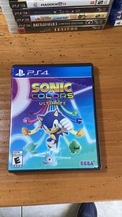 Sonic Colors Ultimate PS4