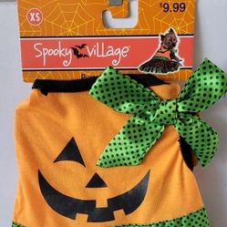 Halloween Pumpkin Dress Size: XS