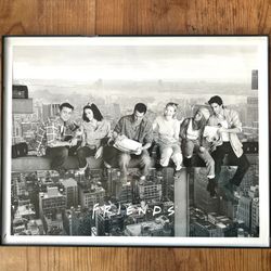 “FRIENDS” Framed Poster 