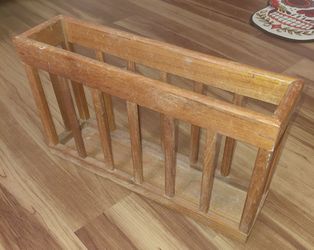 Vintage Goodwood Teak Magazine Rack