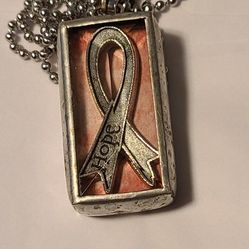 Jewel Kade Breast Cancer Pendant.