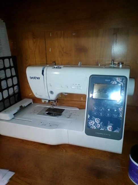 Embroidery And Sewing Machine