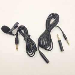 Lavalier Microphone With Extension Cable 