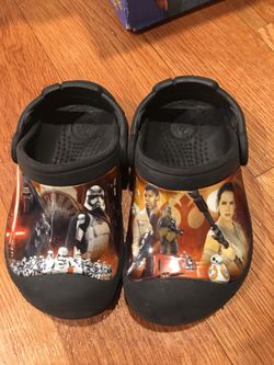 Star Wars boy Crocs size 8/9