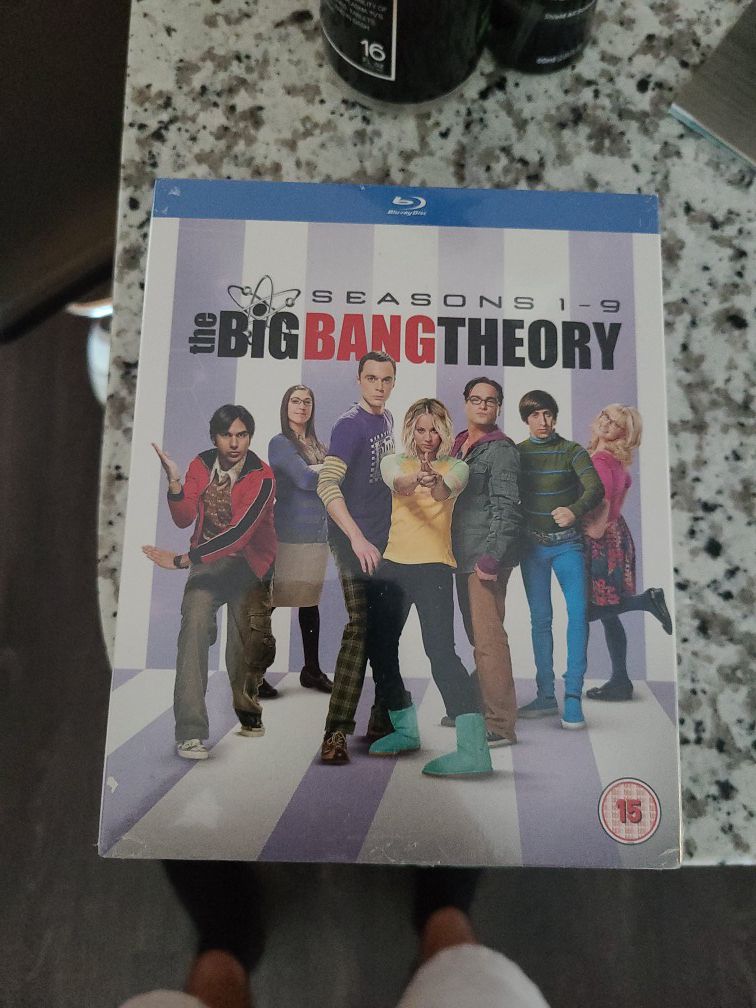 Big bang theory season 1-9 blu ray set