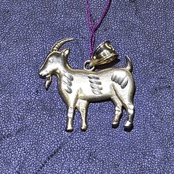 10kt YG Goat Pendant. (C-1) ASK FOR RYAN. #(contact info removed)84