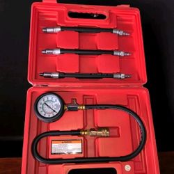 US GENERAL Universal Disconnect Compression Gauge Set 95187/ YTP006735 With Case