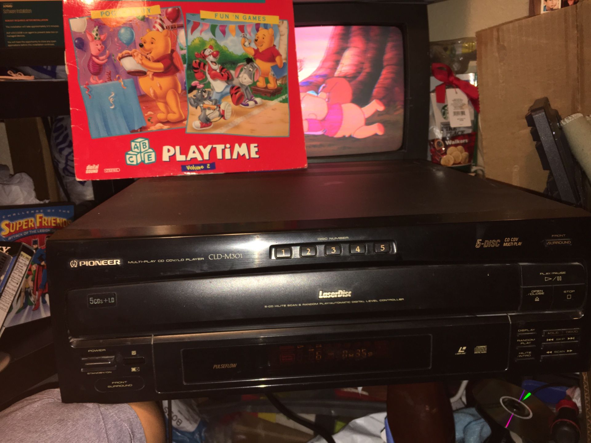 Pioneer LaserDisc Player *WORKS*