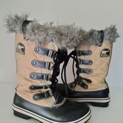 SOREL Tofino Cate Women's Tall Insulated Winter Snow Boots Sz 7