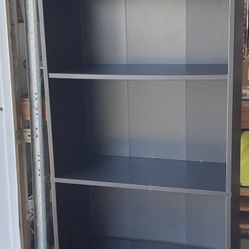 5 Shelf Black Bookcase